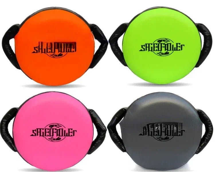 Premium Boxing Shield Target – High-Quality Handheld Training Pad for Punching & Kicking – Durable PU Leather Combat Sports Equipment for Boxing & Martial Arts Defense - StrengthXPhysiotherapy