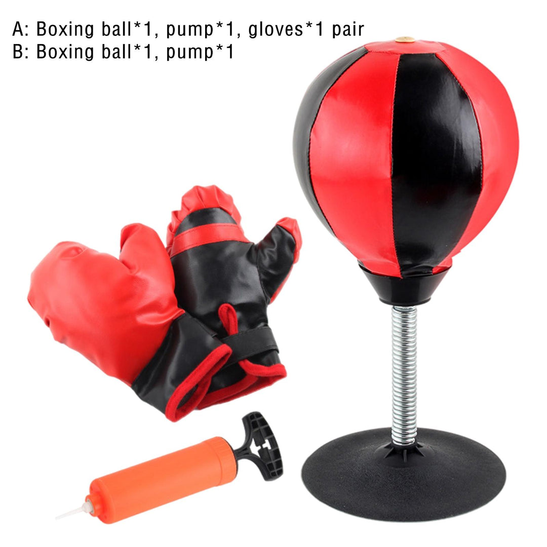Premium Desktop Punching Bag – Stress Relief Toy with Strong Suction Cup – Fun Punch Rage Bag for Office & Home – Durable 
