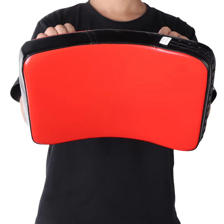 Premium Taekwondo Foot Target – Curved MMA, Muay Thai, Karate, Boxing Kicking Pad – Thickened SKY PU & EVA Foam – Durable Punching Target for Martial Arts Training – 35x25x5cm - StrengthXPhysiotherapy