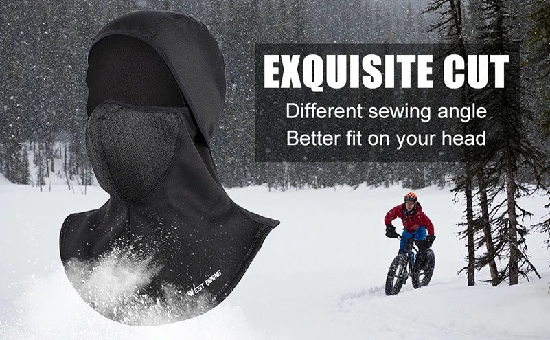 Premium Winter Cycling Face Mask – Fleece Thermal Balaclava, Windproof Ski Mask, Snowboard Cap, Adjustable Drawstring, Nylon Lycra for Ultimate Warmth and Comfort - StrengthXPhysiotherapy