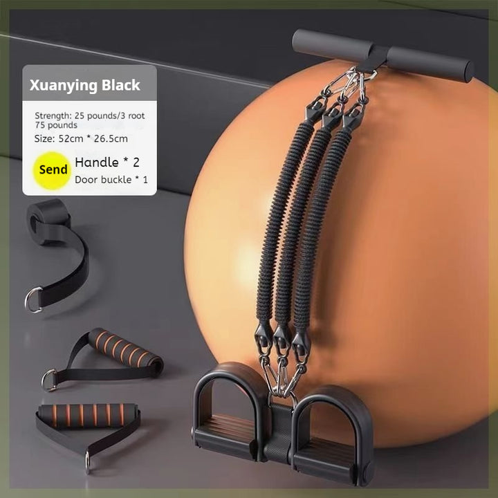 Premium Pedal Resistance Band Puller – Multi-Functional Home Exercise Equipment for Men, Adjustable Tension, Full Body 