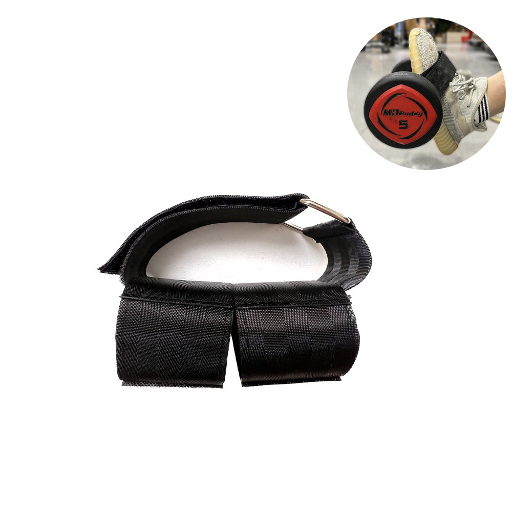 Premium Dumbbell Ankle Straps – Adjustable Foot Bands for Tibialis Training, Leg Strengthening, Weight Lifting, Fitness