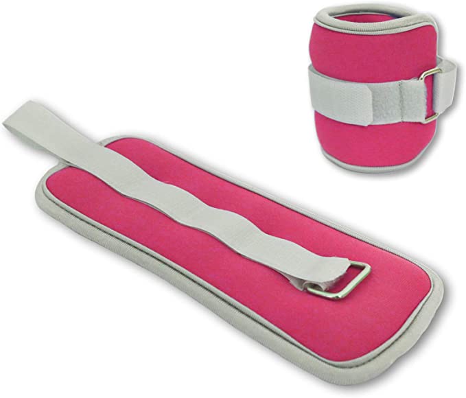 Premium Adjustable Ankle Weights – Neoprene Wrist & Leg Weights for Walking, Gym, Yoga, Pilates, Aerobics, Cardio & Physical 