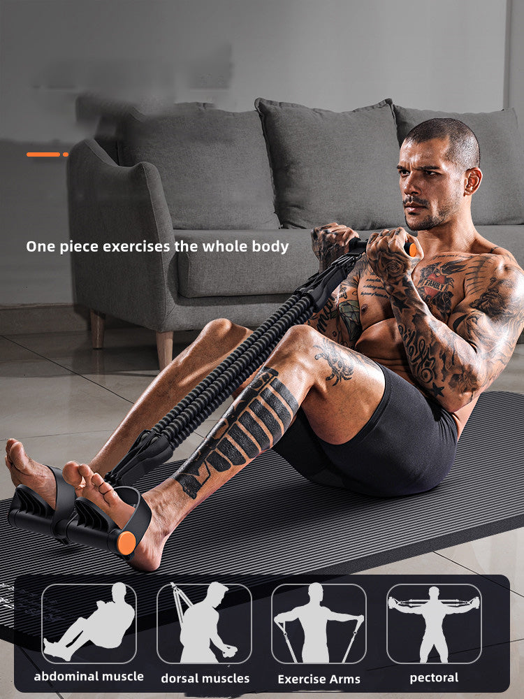 Premium Pedal Tensioner – Multi-Functional Fitness Resistance Device for Men, Abdominal, Back & Muscle Training, Adjustable 