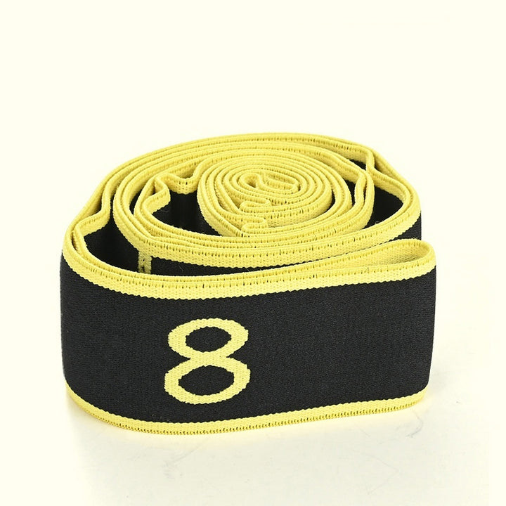 High-Quality Yoga Resistance Band - Multi-Functional Stretching & Training Loop for Adults, Elastic Fitness Belt for Pilates, Dance, Flexibility, and Tension Exercises, Ideal for Strength & Mobility - StrengthXPhysiotherapy