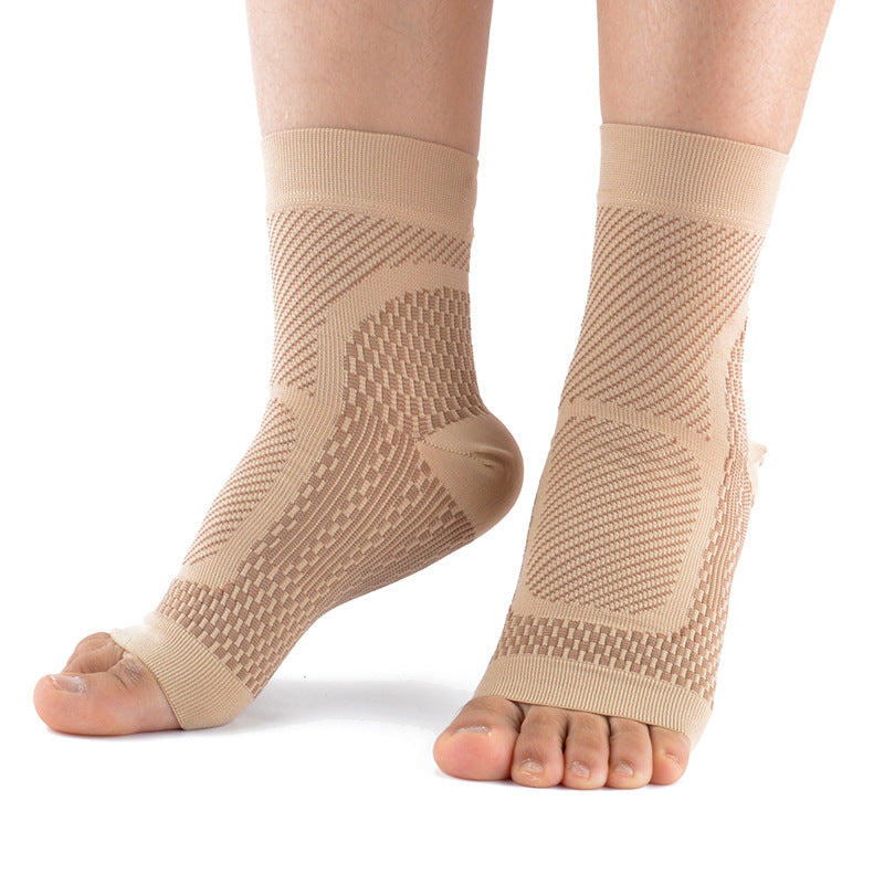 Premium Copper Compression Ankle Brace Sock for Men & Women – Pain Relief Support for Plantar Fasciitis, Heel & Foot Pain
